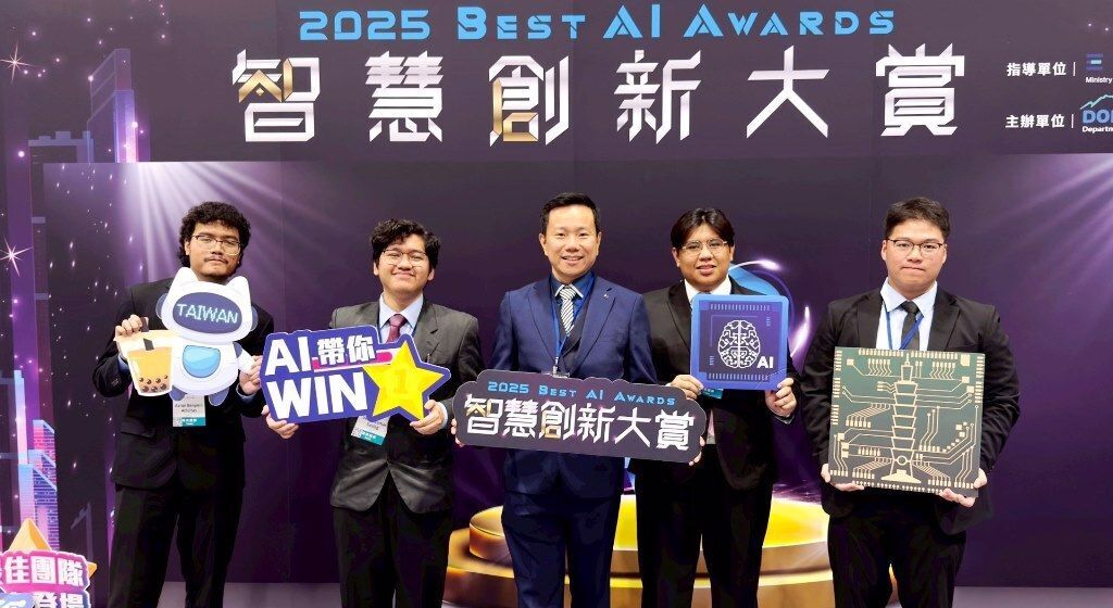 大放異彩！勤益科大國際團隊勇奪「智慧創新大賞」金牌
